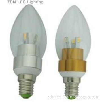Soft Illumination 3watt E14 LED Candel Light